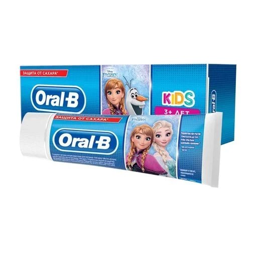 Дитяча зубна паста Oral-B Kids Frozen захист від цукру