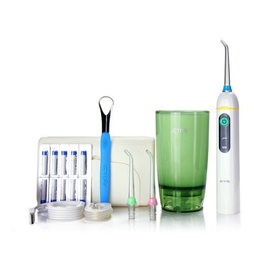 Oral B JP50 Elite Портативний американський іригатор з флосом 2в1 Jetpik на Li-ion акумуляторі.