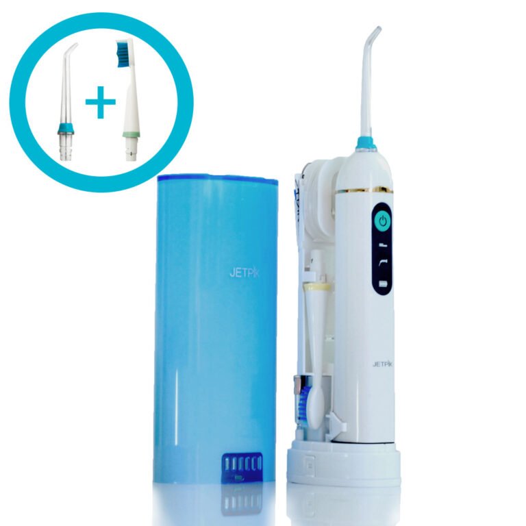 Oral B JP250 Solo  портативний зубний центр (іригатор з флосом+щітка) з УФ-санітайзером
