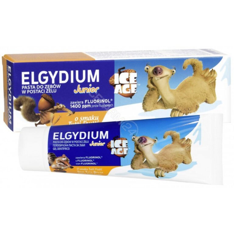 Зубна паста для дітей ELGYDIUM Junior зі смаком tutti-frutti 7-12 років