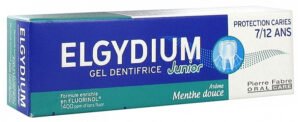 Зубна паста для дітей ELGYDIUM Junior зі смаком ніжної м'яти 7-12 років