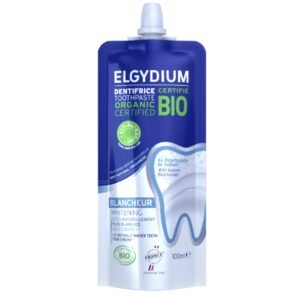 Зубна паста ELGYDIUM BIO Whitening відбілююча  з бікарбонатом натрію