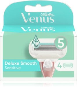Картриджи для бритвы Gillette Venus5 Deluxe Smooth Sensitive  4 шт