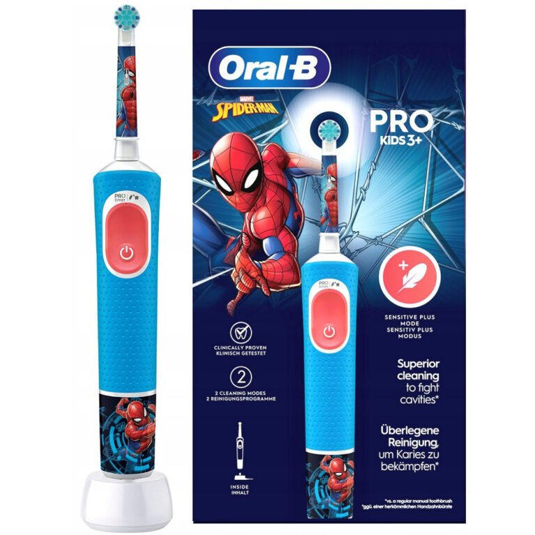 Електрична зубна щітка дитяча Braun Oral-B D103 Pro Kids Spider-Man