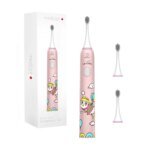 Звуковая зубная щетка MEDICA+ KidsBrush 7.0 Blue Рожевий