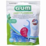 Зручні флос-зубочистки GUM Easy Flossers 50 шт для чищення між зубами