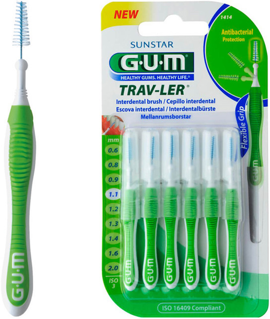 Комплект міжзубних щіток GUM Trav-Ler 1