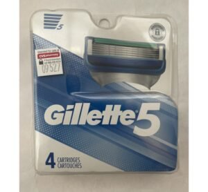 Змінні картриджі для гоління  чоловічі Gillette Fusion5 4 шт