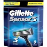 Змінні картриджі Gillette Sensor3 8 шт.