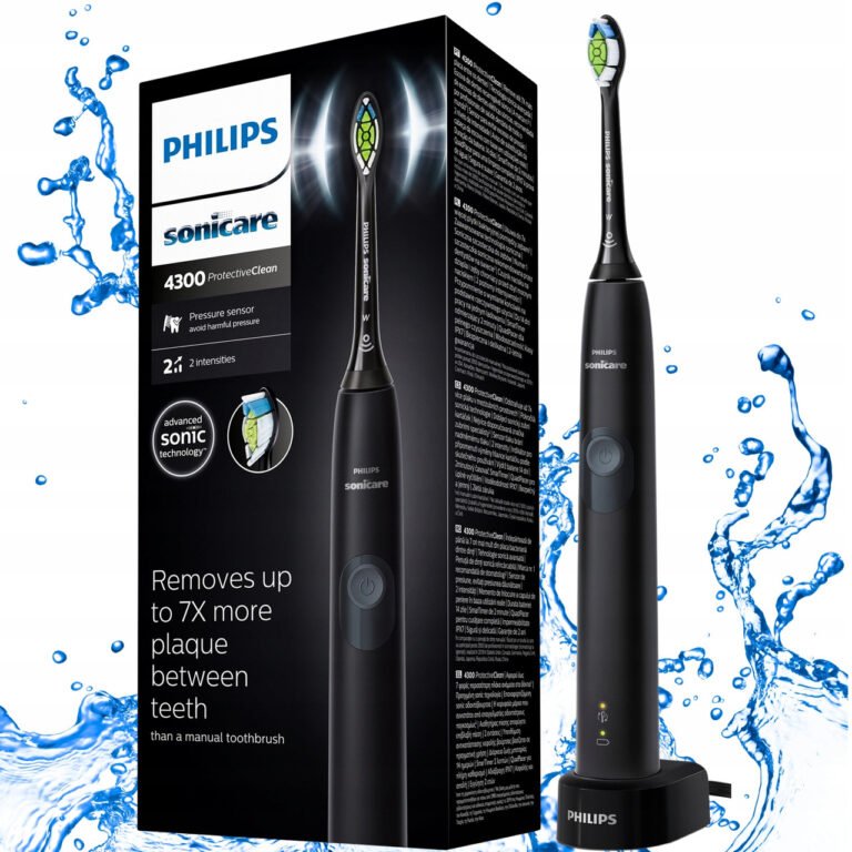 Ультразвукова зубна щітка  Philips Sonicare ProtectiveClean 4300 Black HX6800/44