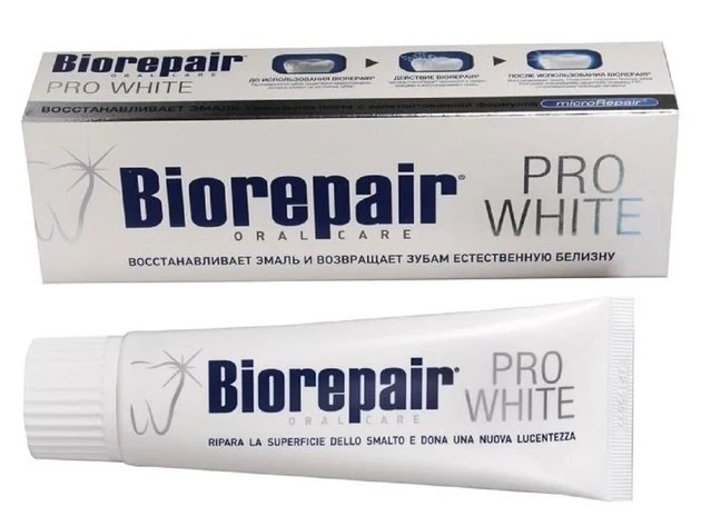 Зубна паста відбілююча BioRepair Pro White