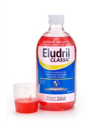 Eludril Classic - при запаленні ясен