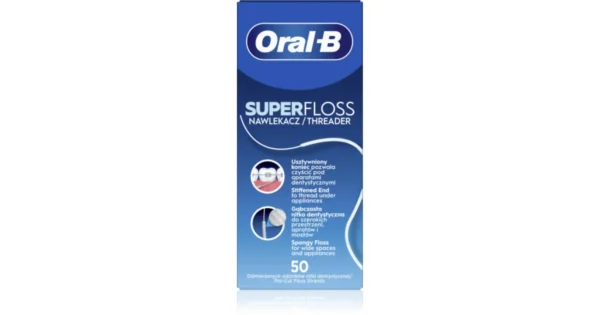 Зубна нитка ORAL-B Super Floss, 50 м