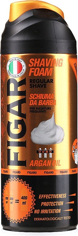 Піна для гоління figaro argan oil