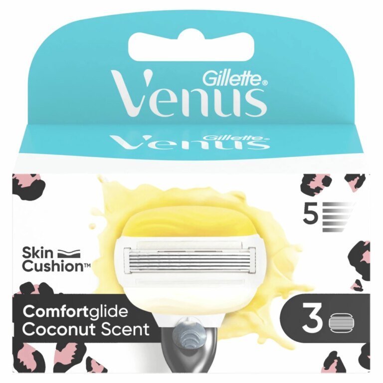 Змінні касети для гоління Gillette Venus5 Comfortglide Coconut 3 шт