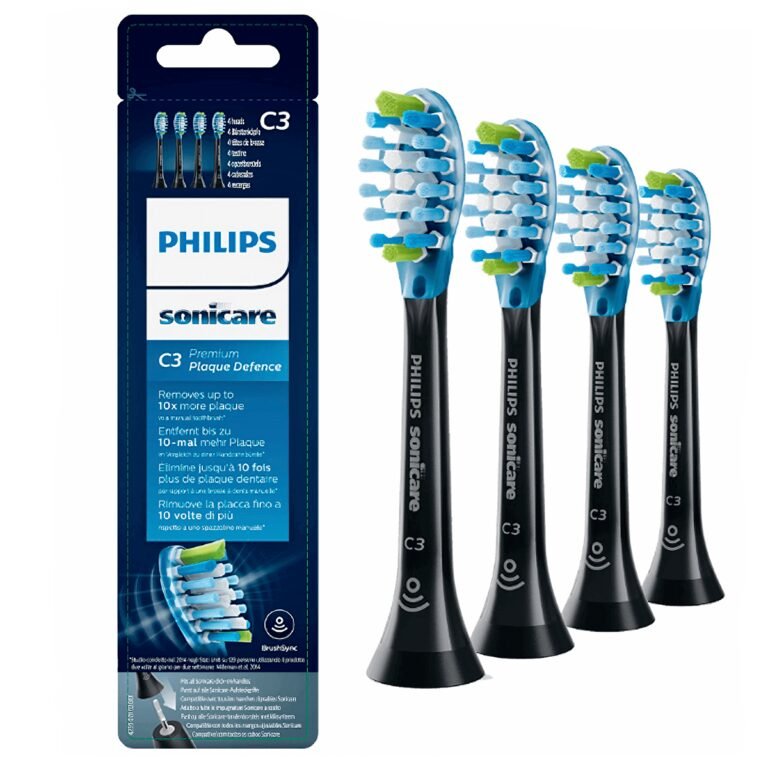 Змінні насадки для звукової зубної щітки  Philips Sonicare C3 Premium HX9044/33 чорна