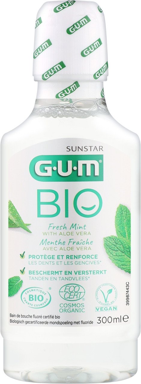 Ополіскувач для порожнини рота GUM BIO fresh mint