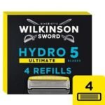 Змінні касети для гоління Wilkinson Sword Ultimate Hydro5 4шт