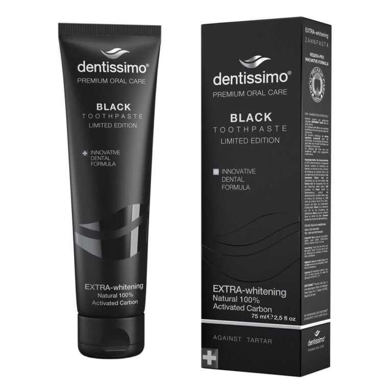 Зубна паста Dentissimo Екстра-Відбілювання ЧОРНА  EXTRA-WHITENING BLACK