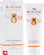 Детская зубная паста-гель Dentissimo KIDS для детей 2-6 лет со вкусом Карамели