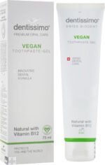 Зубна паста-гель Dentissimo ВЕГАН з вітаміном В12 VEGAN