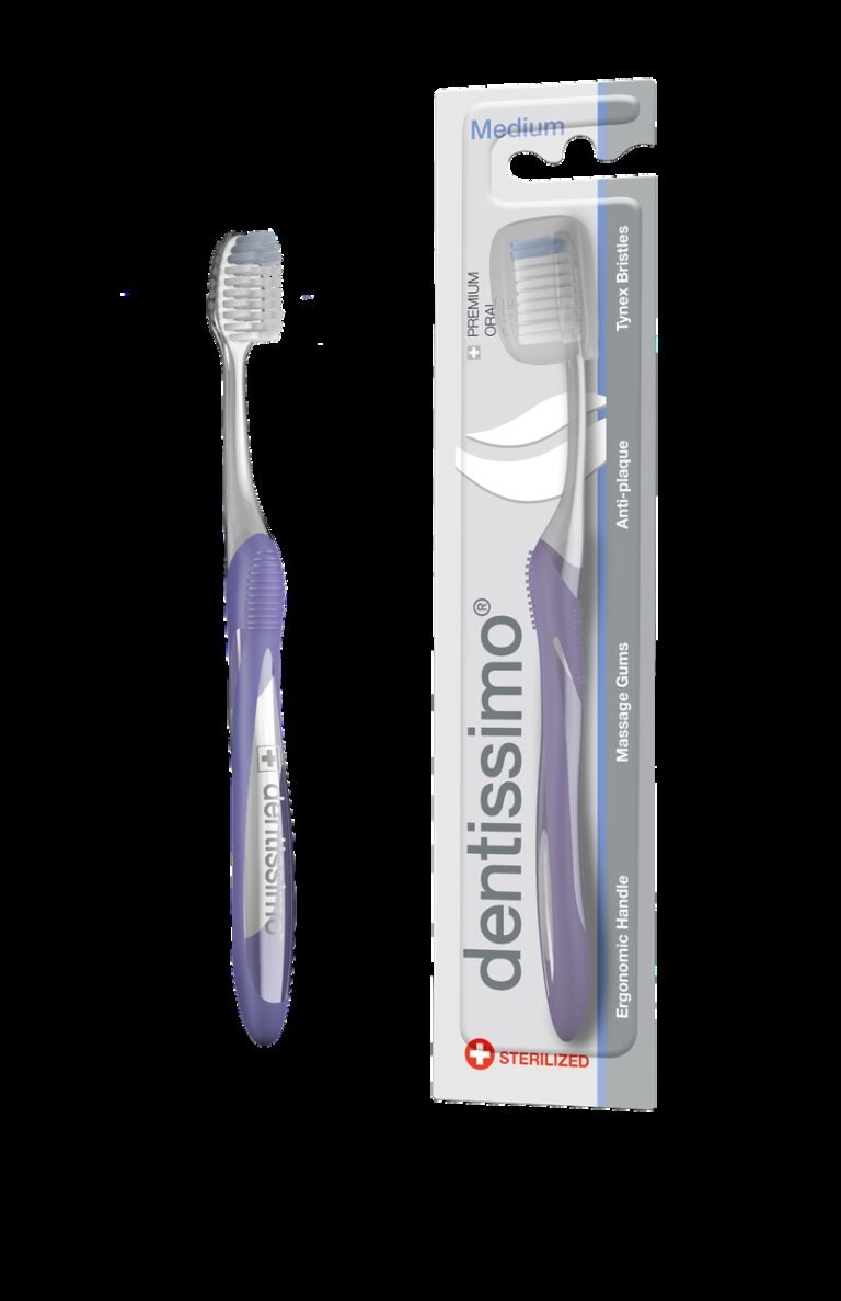 Зубна щітка Dentissimo MEDIUM Протидія нальоту