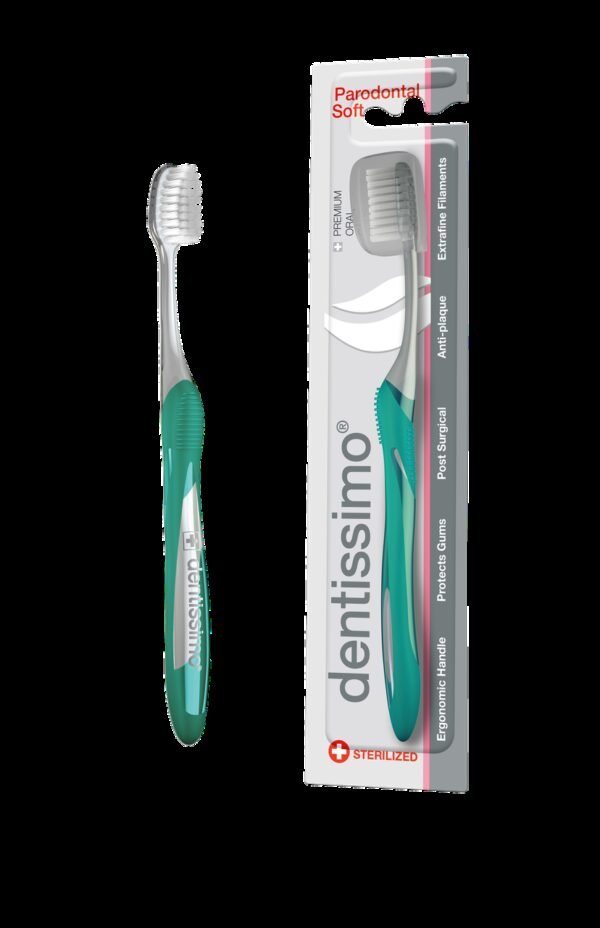 Зубная щетка Dentissimo PARADONTAL Парадонтал Интердентал, Мягкая щетина