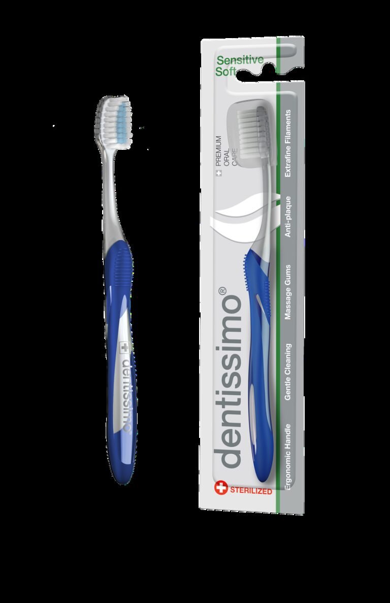 Зубна щітка Dentissimo SENSETIVE Сенсетив Інтердентальне очищення та масаж