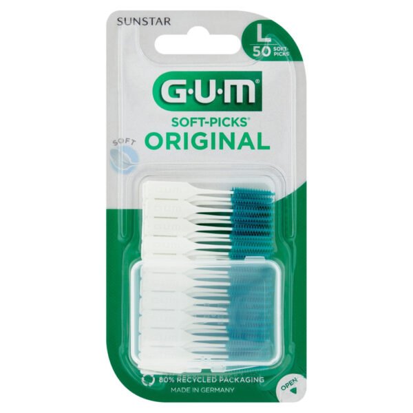 Міжзубні щітки GUM Soft-Picks Original L 50 шт для ідеальної гігієни рота
