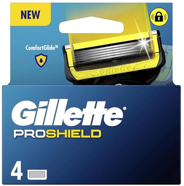Змінні касети Gillette Proshield 4 шт.