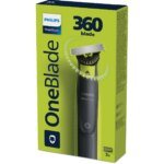 Електростанок Philips OneBlade 360 + 2 касети для чутливої шкіри