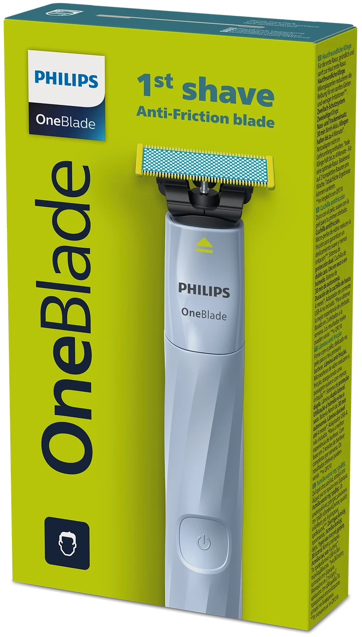 Электростанок Philips OneBlade 1st anti-friction