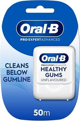 Зубная нить Oral-B Pro-Expert Advanced Healthy Gums 50м. Зубная нить Oral-B Pro-Expert Advanced Healthy Gums 50м.