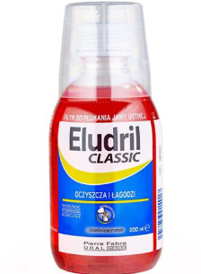 Eludril Classic - при запаленні ясен