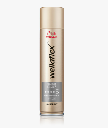 Лак для волосся Wellaflex Shine & Hold