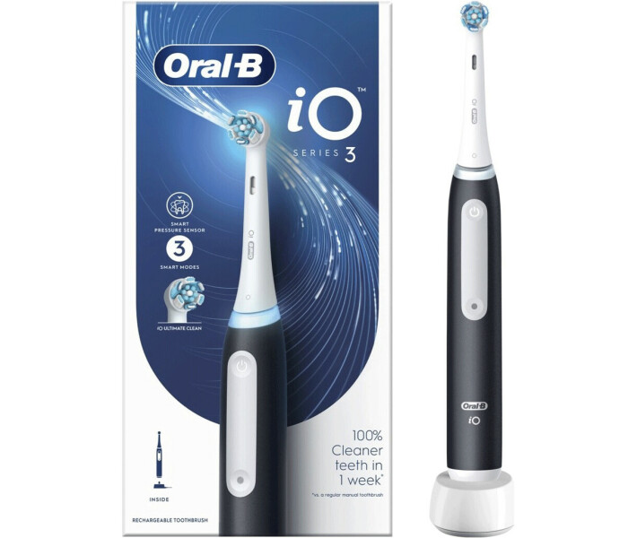 Електрична зубна щітка  Braun Oral-B iO Series 3 Black