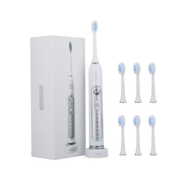Ультразвукова зубна щітка MEDICA+ PROBRUSH 9.0 white + насадки (6 шт)