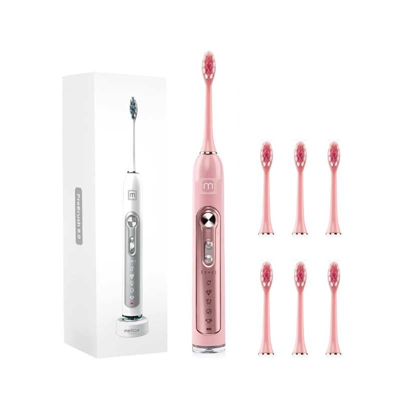 Ультразвукова зубна щітка MEDICA+ PROBRUSH 9.0 fuchsia + насадки (6 шт) (Japan) Ультразвукова зубна щітка MEDICA+ PROBRUSH 9.0 fuchsia + насадки (6 шт) (Japan)