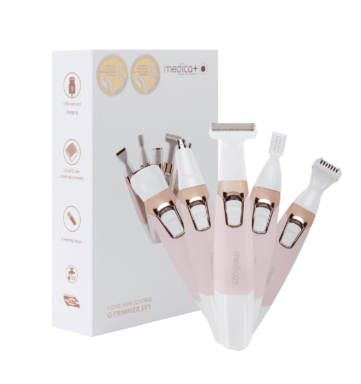 Триммер Электростанок 5в1 MEDICA+ G-Trimmer 5v1 Триммер Электростанок 5в1 MEDICA+ G-Trimmer 5v1