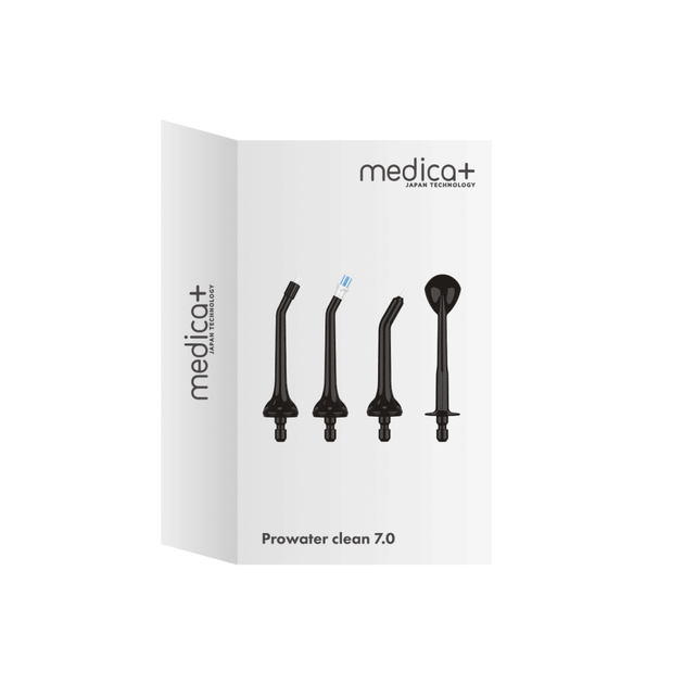 Набір наконечників для іригатора MEDICA+ Prowater Clean 7.0 Набір наконечників для іригатора MEDICA+ Prowater Clean 7.0