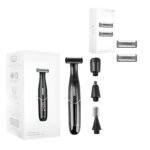 Триммер Електростанок 4в1 MEDICA+ Trimmer 8.0 + Насадки (2 шт)