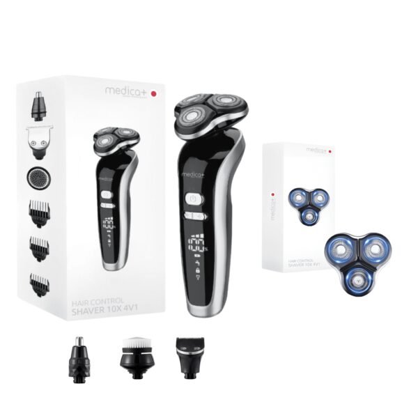Электробритва 4в1 MEDICA+ Shaver 4v1 + Насадка для бритья (1 шт)