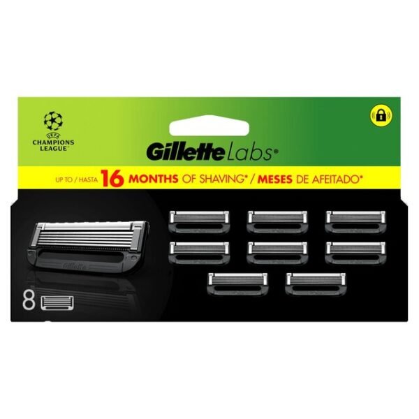 Картриджи для бритвы Gillette Labs 8 шт.