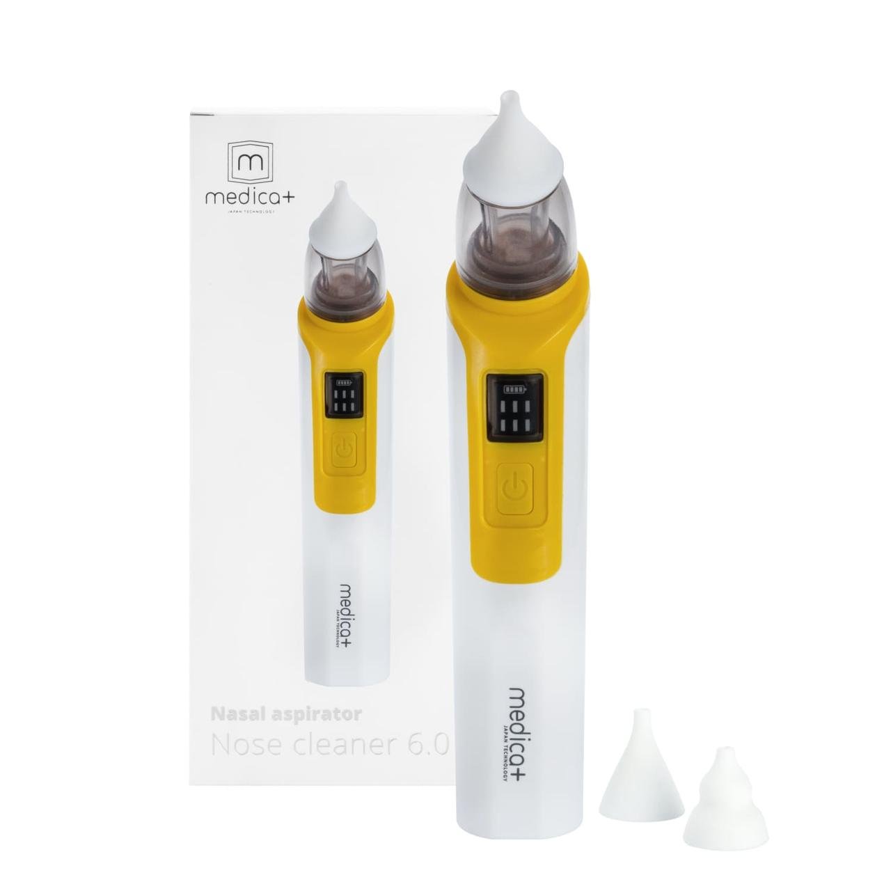 Назальный аспиратор MEDICA+ NOSE CLEANER 6.0 Yellow Назальный аспиратор MEDICA+ NOSE CLEANER 6.0 Yellow