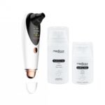 Набір Вакуумний очищувач шкіри та пор SKINCLEANER 9.0 WT + Гідратуючий гель Hydration Gel + Заспокійлива маска для обличчя Medica+