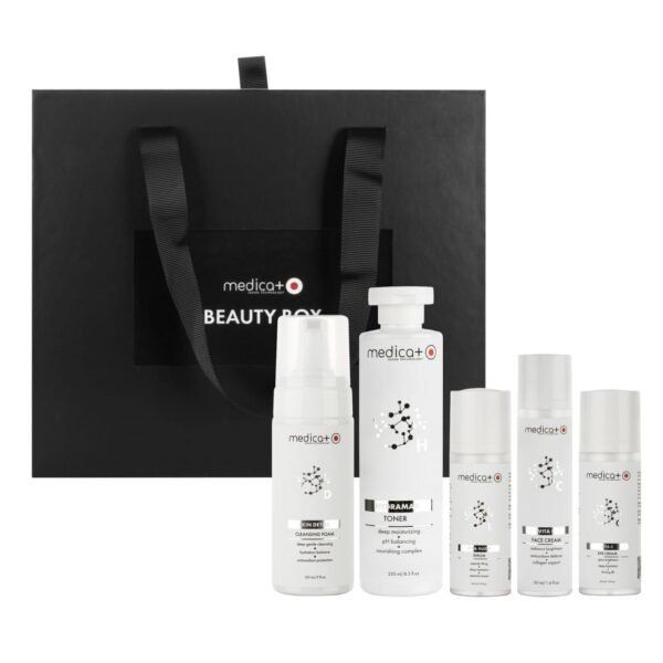 Набір косметики MEDICA+ Beauty Box "Сяйво та рівний тон"