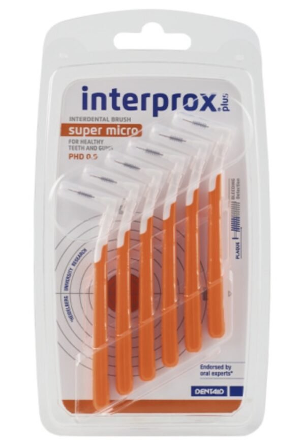 Щітка міжзубна INTERPROX PLUS 2G SUPER MICRO 0.9 мм