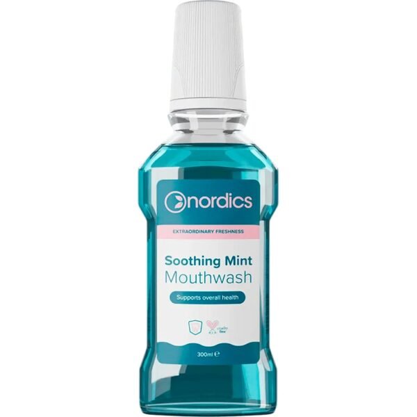 Ополаскиватель для рта Nordics Soothing Mint для успокоения десен